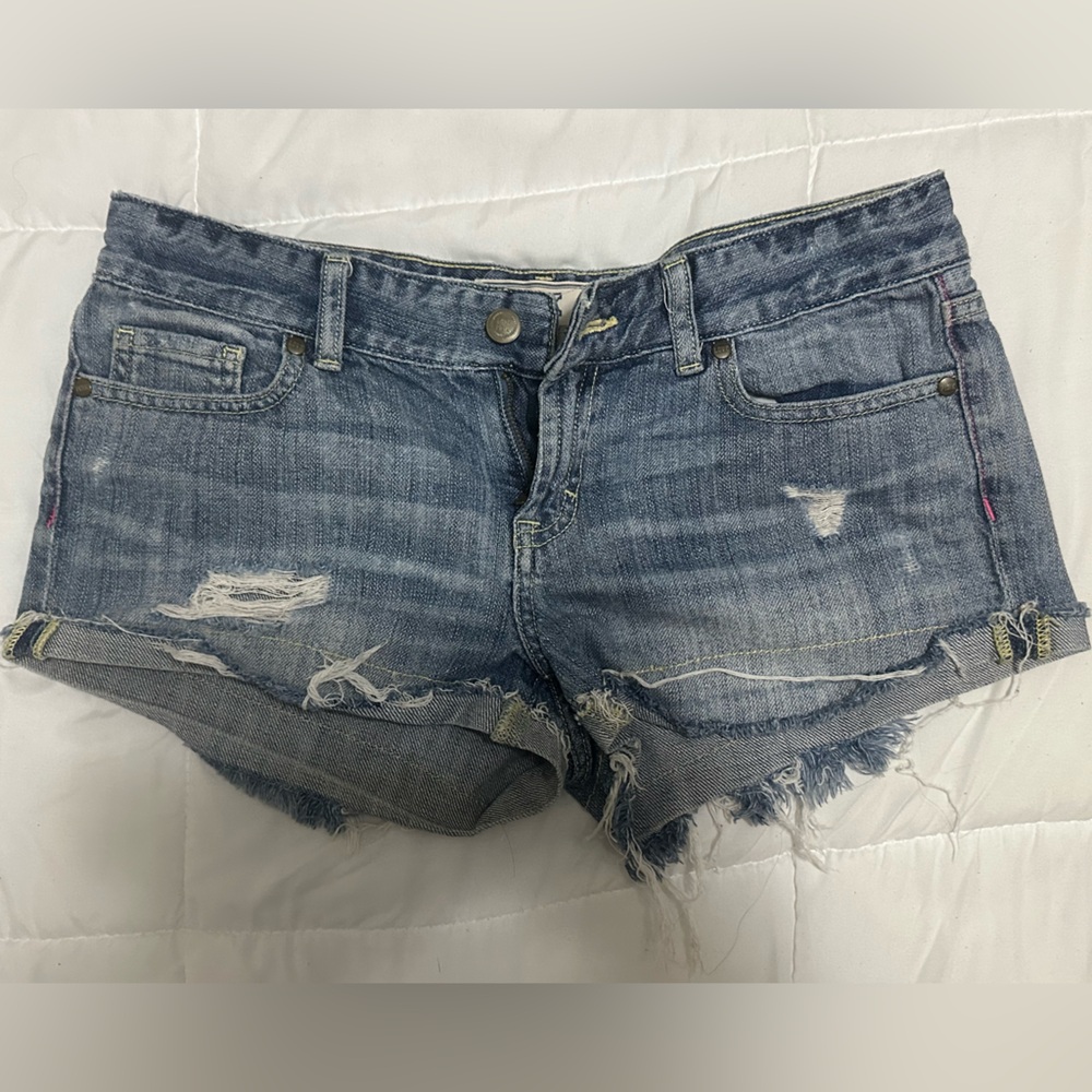 SOLD! Victoria's Secret Blue Jean short Shorts 4